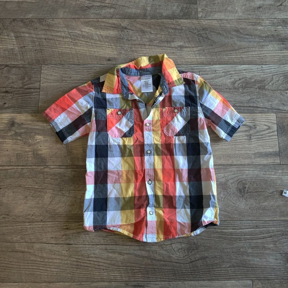 Toughskins boys button down shirt
